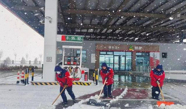 雪落无声,守护有情 | 山东高速服务区全力守护司乘出行