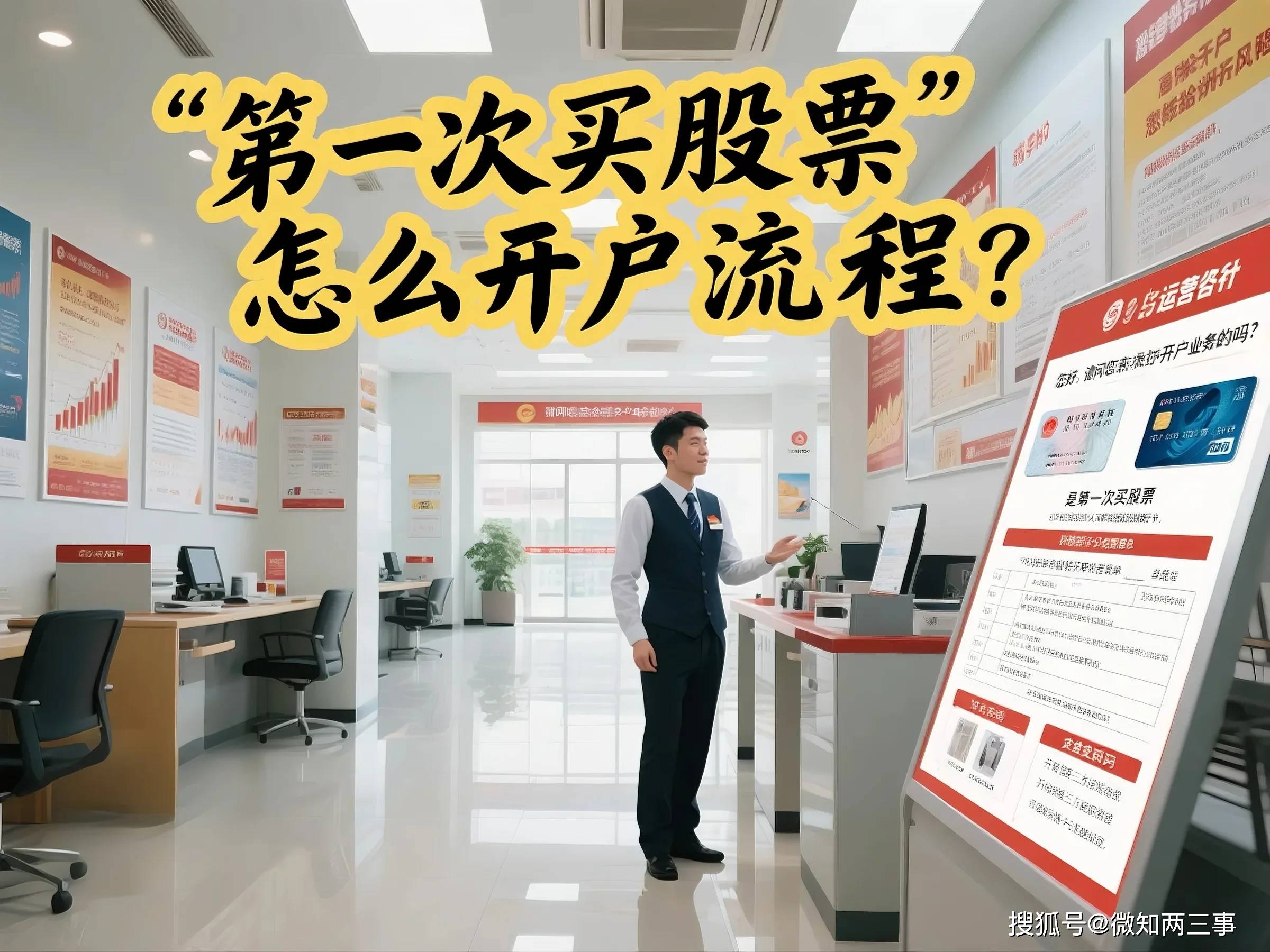 第一次买股票怎么开户流程?