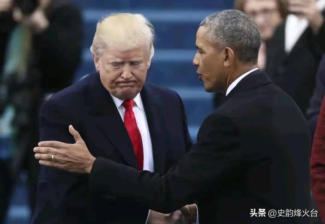 特朗普恶搞奥巴马，奥巴马仓皇逃跑，特朗普开车紧追，太离谱！