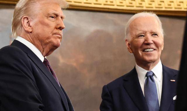 拜登首访，狠批特朗普掉价