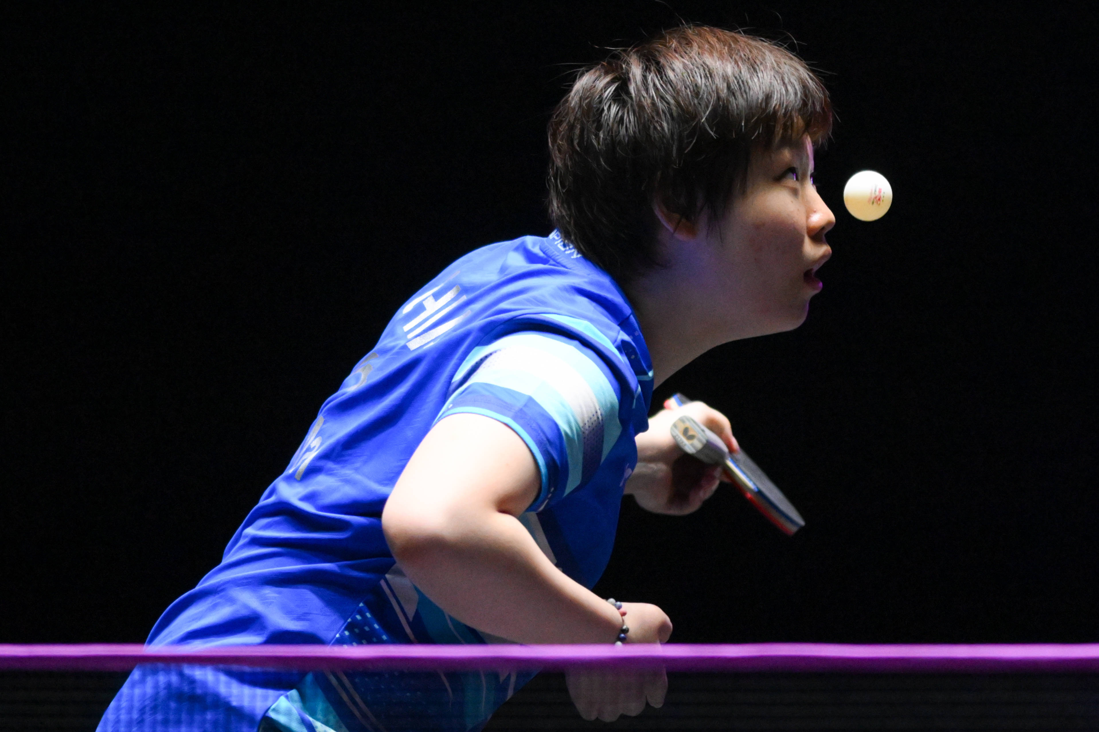 （体育）乒乓球——WTT澳门冠军赛：蒯曼晋级女单16强